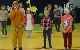 Jesienne przedstawienie w PSP w Godowie 7