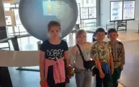 Wycieczka do Centrum Nauki Kopernik uczni&oacute;w PSP w Godowie 9