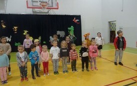 Jesienne przedstawienie w PSP w Godowie 17