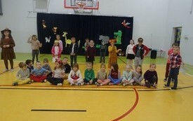 Jesienne przedstawienie w PSP w Godowie 18