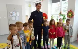 Spotkanie uczni&oacute;w PSP w Łomnie dotyczącego bezpieczeństwa w sieci 9