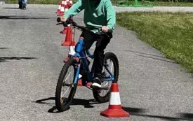 Rowerowe zmagania w PSP Jadowniki 16