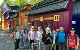Wycieczka klas 1-3 do Farmy Iluzji - PSP Chybice 55