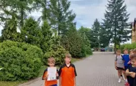 Gminne zawody w mini piłce nożnej chłopc&oacute;w klas 4 3