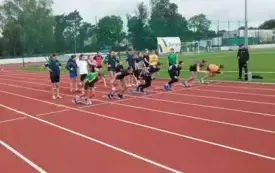 Sukcesy naszych uczni&oacute;w na Mistrzostwach Wojew&oacute;dztwa w Lekkiej Atletyce- PSP Chybice 3