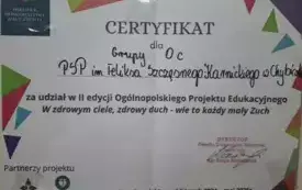 Projekty edukacyjne w przedszkolu w Chybicach 1