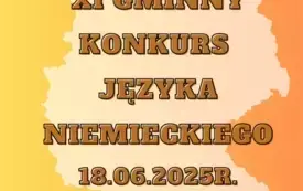 Yellow White Orange Germany Day Of Unity Instagram Post (Plakat (orientacja pionowa) (42&times;59,4 cm))