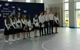 Pożegnanie absolwent&oacute;w w PSP Jadowniki 13
