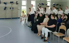 Pożegnanie absolwent&oacute;w w PSP Jadowniki 15