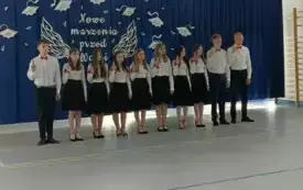 Pożegnanie absolwent&oacute;w w PSP Jadowniki 18