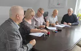 Galeria aktualności Podpisano umowę na przebudowę drogi Chybice &ndash; Nieczulice (etap III) 4