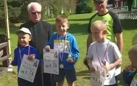Udział PSP w Godowie w wydarzeniach sportowo- integracyjnych pt. &bdquo;Bieg Papieski&rdquo; i "Świętokrzyscy Herosi" 6