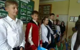 Narodowe Czytanie w PSP w Godowie - spotkanie z tw&oacute;rczością Jana Kochanowskiego 3