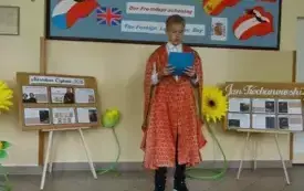 Narodowe Czytanie w PSP w Godowie - spotkanie z tw&oacute;rczością Jana Kochanowskiego 15