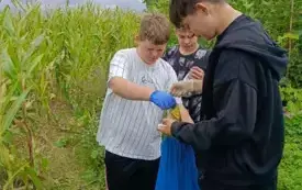 Sprzątania Świata &ndash; nasi uczniowie dbają o czystość otoczenia 2