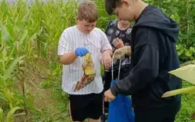 Sprzątania Świata &ndash; nasi uczniowie dbają o czystość otoczenia 3