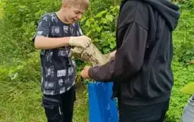 Sprzątania Świata &ndash; nasi uczniowie dbają o czystość otoczenia 4