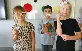 &bdquo;Kropkowy zawr&oacute;t głowy&rdquo; &ndash; tw&oacute;rcze zajęcia S&oacute;wek i świetlicy szkolnej  4