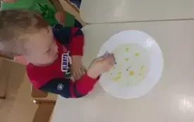 Dzień Kropki u przedszkolak&oacute;w w Chybicach 9