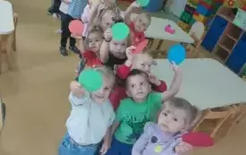 Dzień Kropki u przedszkolak&oacute;w w Chybicach 17