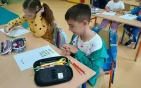 Dzień Kropki u przedszkolak&oacute;w w Chybicach 28