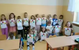 Dzień Kropki u przedszkolak&oacute;w w Chybicach 30