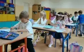 Dzień Kropki u przedszkolak&oacute;w w Chybicach 31