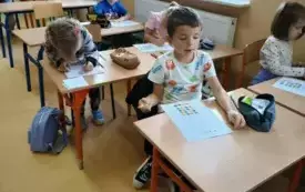 Dzień Kropki u przedszkolak&oacute;w w Chybicach 35
