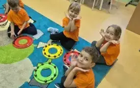 Przedszkolaki z Chybic żegnają lato, witają jesień 2