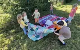 Przedszkolaki z Chybic żegnają lato, witają jesień 14