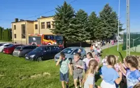 Pr&oacute;bna ewakuacja w PSP Jadowniki 6