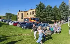 Pr&oacute;bna ewakuacja w PSP Jadowniki 7
