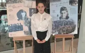 Pamięć zapisana w wierszach... Literacki sukces uczennicy PSP w Godowie - Nikoli Jankowicz laureatki Og&oacute;lnopolskiego Konkursu IPN "Nie o zemstę lecz o pamięć i prawdę wołają ofiary" 5