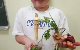 Zdrowe odżywianie - kukiełki z warzyw 4