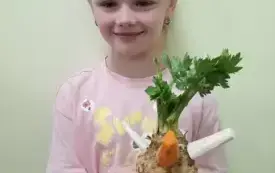 Zdrowe odżywianie - kukiełki z warzyw 5