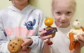 Zdrowe odżywianie - kukiełki z warzyw 17