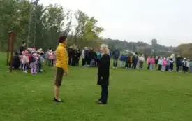 Pr&oacute;bna ewakuacja w PSP w Godowie 1