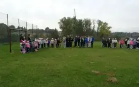 Pr&oacute;bna ewakuacja w PSP w Godowie 9