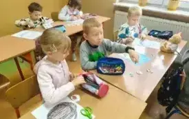 PSP Chybice- Światowy Dzień Owoc&oacute;w i Warzyw u przedszkolak&oacute;w 5