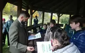 II miejsce drużyny z PSP w Łomnie w XV Rajdzie Edukacyjnym &bdquo;Puszcza Jodłowa&rdquo; 3