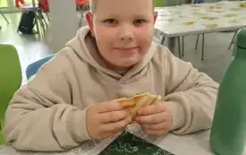 Dzień Chleba w świetlicy szkolnej PSP w Łomnie 3