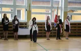 PSP Chybice- Uroczyste ślubowanie uczni&oacute;w klas pierwszych 15