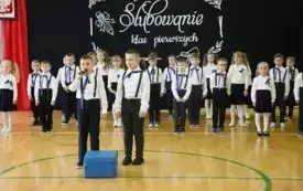 PSP Chybice- Uroczyste ślubowanie uczni&oacute;w klas pierwszych 21