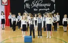 PSP Chybice- Uroczyste ślubowanie uczni&oacute;w klas pierwszych 24