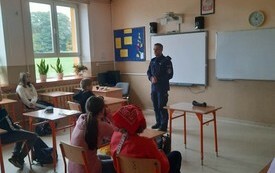 Spotkania z policją  8.12 1