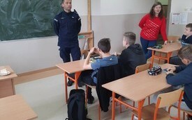 Spotkania z policją  8.12 2