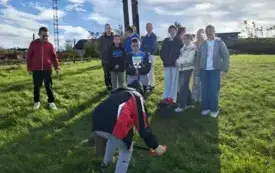 Akcja sadzenia Dębu Tysiąclecia PSP w Jadownikach 2
