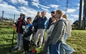 Akcja sadzenia Dębu Tysiąclecia PSP w Jadownikach 7