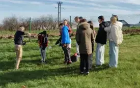 Akcja sadzenia Dębu Tysiąclecia PSP w Jadownikach 8