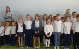 "Szkoła do Hymnu" w PSP w Godowie 4